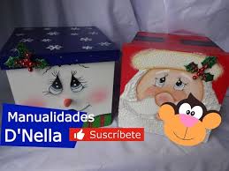 Como Pintar un Papá Noel En Trupán,MDF,Fibrofácil,By:"Taller Nella 2017"