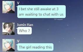 Did He Just Freaking Break The 4th Wall I Mean They Prolly Do But This Is Intense Mystic Messenger Funny Mystic Messenger Memes Mystic Messenger
