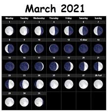 Set your mind on inner life. March 2021 Moon Phases Template March 2021 Lunar Calendar