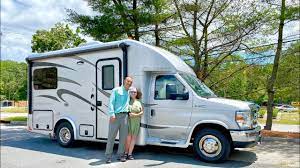 At only 14′ long this teardrop trailer is unique on the market for featuring an actual bathroom! Camper Rv Tour The Smallest Class B Motorhome With A Full Shower Dry Bath Youtube