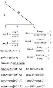 8 Sinif Trigonometri Konu Anlatimi Ve Ornekler