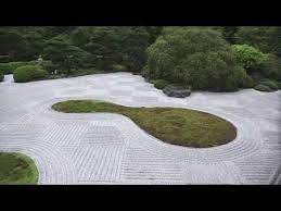 Raking The Flat Garden Portland Japanese Garden Japanese Garden Garden