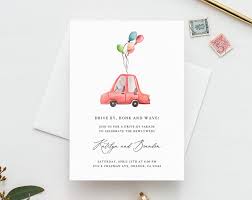 Drive By Wedding Parade Invitation Printable Drive By Celebration Invite Social Distancing Digital File Instant Download Templett Instant Download Wedding Invitations Diy Wedding Menu Wedding Menu Template