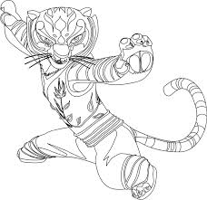 Kung Fu Panda Tigress Coloring Pages Witch Coloring Pages Kung Fu Panda Animal Coloring Pages