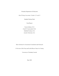 State Writing Assessment : Grades 4, 8, and 11