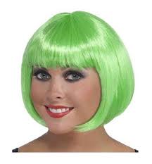 Black And Green Bob Wig Details About St Patrick S Day Costume Wig Lime Green Bob Costume Accessory Green Wig Costume Wigs St Patrick S Day Costumes