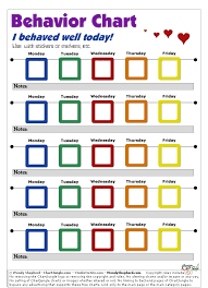 66 Unusual Sticker Chart For Behavior