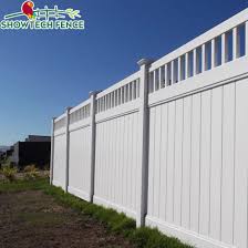 All of our picket fence panels are pressure treated brown and are available with either point top or round top picket pales. Uv Resistant 6 H 8 W Plastic Privacy Fence Panel With Top Closed Pickets China Pvc Fence Pool Fence Made In China Com