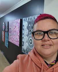 🌱 ART EXHIBITION We are lucky to be exhibiting a collection of amazing  artworks by a local artist, Mel Cox. Mel is a self taught, contemporary  Wiradjuri artist based in Bathurst N.S.W.