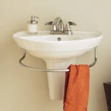 semi pedestal bathroom sink