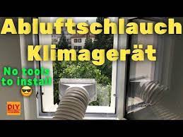 Wer sich eine mobile klimaanlage anschaffen will, muss sich auch mit dem thema abluftschlauch beschäftigen. Klimaanlage Klimagerat Abluftschlauch Fensterdurchfuhrung Version 1 Diy Portable Ac Hose Window Youtube Abluft Klimagerat Klimaanlage