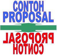 Contoh Proposal Pengajuan Dana Proposal