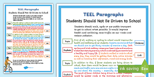 Bell county exposition center the center of it all. Teel Paragraph Example A4 Display Poster Persuasive Texts