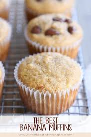 The Best Banana Muffins Recipe Mel S Kitchen Cafe Recipe In 2020 Best Banana Muffin Recipe Banana Muffins Best Banana Muffins Ever