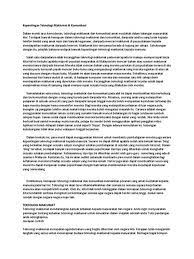 Teknologi maklumat dan komunikasi (ict) ialah satu lagi istilah/termaju untuk teknologi maklumat (it) yang menekankan peranan komunikasi bersatu dan penyepaduan telekomunikasi (talian telefon dan isyarat tanpa wayar), komputer serta perisian perusahaan, perisian tengah, penyimpanan. Karangan Kebaikan Teknologi Maklumat Dan Komunikasi Kesan Positif Teknologi Maklumat Dan Komunikasi Kepada Pelajar Buku Panduan Tmk Ini Akan Menghuraikan Bagaimana Tmk Boleh Digunakan Dalam Pengajaran Dan Pembelajaran P P Secara