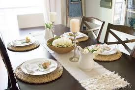 Place setting with card for easter brunch. Simple Sweet Easter Brunch Table Setting Sense Serendipity