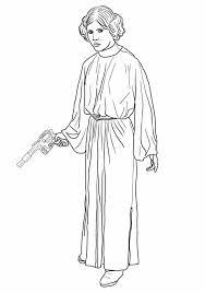 Coloriage Star Wars A Imprimer Princess Coloring Pages Star Wars Colors Star Wars Princess Leia