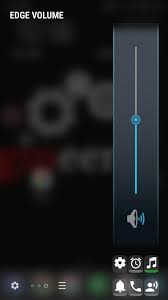 Custom volume slider panel control. Samsung Edge Volume For Android Apk Download