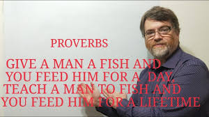 Where In The Bible Is Teach A Man To Fish