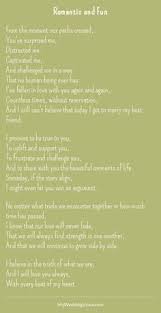 Romantic And Fun Wedding Vows To Husband Traditional Wedding Vows Wedding Vows