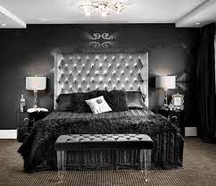 Gorgeous Black Art Deco Bedroom White Bedroom Decor Glamourous Bedroom Luxurious Bedrooms