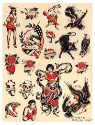 41 Ideas Tattoo Traditional Flash Fun Traditional Tattoo Old School Traditional Flash Traditional Tattoo