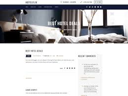 Discover 18 of the best simple wordpress themes that will help you design a minimalist, clean, and straightforward website. Hotelflix Hotel Website Wordpress Theme For Free Designhooks