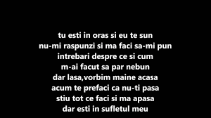 Piesa de amor este compusa de shift, in studioul midiots production, alaturi de florin buzea si razvan matache. Rita Feat Dorian Popa Ma Ai La Suflet Versuri Lyrics Hd Youtube