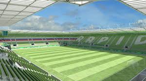 The allianz stadion is a football stadium which is built on the site of the former gerhard hanappi stadium as the new home of sk rapid wien. Allianz Stadion Eroffnung In Wien Mit Neuen Resorti Wertstoffbehaltern