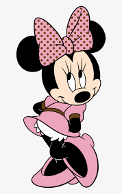 Cute minnie mouse on hot pink for girls bedroom canvas wall art picture print. Minnie Mickey Mouse Minnie Mouse Pink Free Transparent Png Download Pngkey