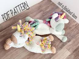 Sleepy Unicorn Ragdoll Crochet Pattern  Crochet Pattern  Lovey  Unicorn   Crochet Toy  PATTERN ONLY - Etsy