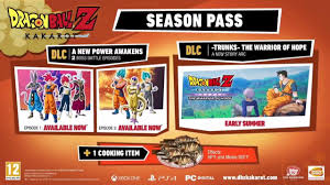 Kakarot experience by grabbing the season pass which includes 2 original episodes, one new story, and a cooking item bonus! Dragon Ball Z Kakarot Dragon Ball Wiki Fandom