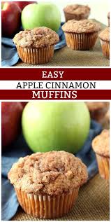 Easy Apple Cinnamon Muffins Recipe Apple Recipes Easy Cinnamon Muffins Easy Cinnamon Muffins