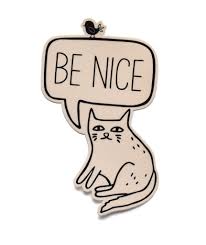 Be Nice Decal Decals Nice Stickers