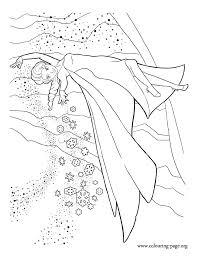 Elsa making snow coloring page. The Beautiful Princess Elsa Has The Ability To Create Snow And Ice Enjoy With This Amazing Disne Frozen Coloring Pages Frozen Coloring Princess Coloring Pages