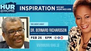 HUR @ HOME: Rankin Chapel Dean Bernard Richardson Helping Hands Edition