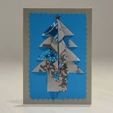 Carte De Voeux Sapin En Origami Carte De Voeux Origami Carte Pour que votre communication de fin d'année soit distinctive !