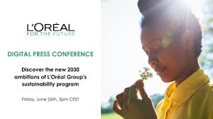 Chez l'oréal, les patrons de filiales partent en stage dans le numérique © dr. L Oreal For The Future 2030 Digital Press Conference Youtube
