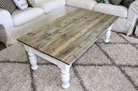 A durable and renewable material that maintains its genuine character with each passing year. Gray Farmhouse Coffee Table Novocom Top