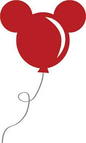 Mickey Balloon Mickey Balloons Disney Scrapbook Disney Silhouettes