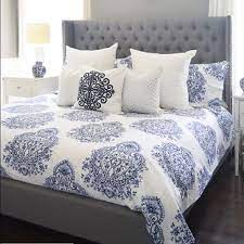 This bold and colorful design is full of floral medallions and exciting repeat patterns to catch set includes: Nicole Miller Bedding Iso Nicole Miller Blue China Paisley Comforter Poshmark