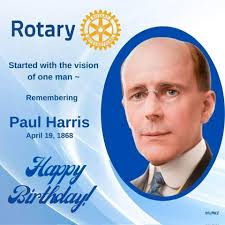 Rotarian receives birthday gift from rotary headquarters