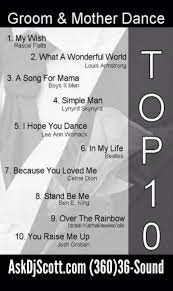 Wedding Reception Music Events 30 Ideas For 2019 Mother Son Dance Songs Wedding Ceremony Music Wedding Songs Reception