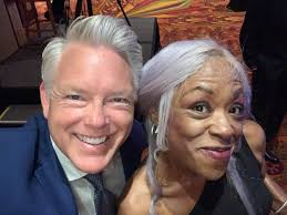 Tonite I felt like Diahann Carroll!💙 @annluchade has done it again! This  dress was beautiful and I felt classy soror! Thank you!💙The Zeta Phi Beta  Gala was amazing😍. Styled by @robbinmykia hair