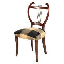 Biedermeier Style Mahogany Lyre Back Side Chair 20th Century In 2020 Chair Side Chairs Dining Chairs