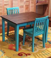 Kid S Table And Chairs Refreshed Refresh Restyle Kids Table And Chairs Diy Kids Table Kid Table