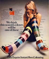 Wheather your worn items are smooth leather, patent, synthetic, canvas, or satin, esquire instant. Lady Esquire Instant Shoe Colouring 1974 Vintageads