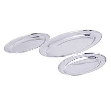 We did not find results for: Kosma Set Of 3 Stainless Steel Oval Platter Serving Tray Rice Plate Oval Platters 35cm Oval Platter Plates Platters