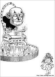 Wizard of oz coloring pages printable sketch coloring page. The Wizard Of Oz Coloring Picture