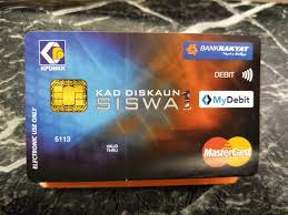 Cara memohon kad debit kad1sm 2017 online |bila tarikh pemberian kad debit diskaun siswa berjumlah rm250 kepada pelajar ipt tahun 2017? Informasi Berkenaan Kad Debit Diskaun Siswa Anak Johor Facebook